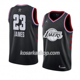 Dres Los Angeles Lakers LeBron James 23 2019 All-Star Jordan Brand Crna Swingman